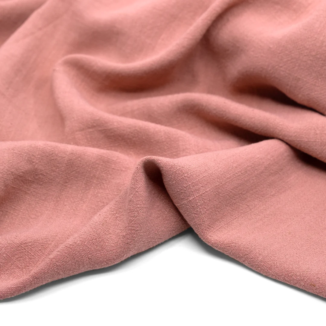 Viscose Linen Noil - Petal - Image 2