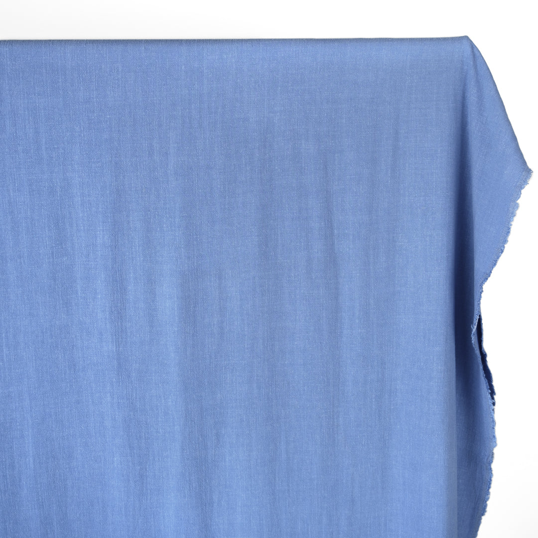 Viscose Linen Noil - Sky Blue - Image 3