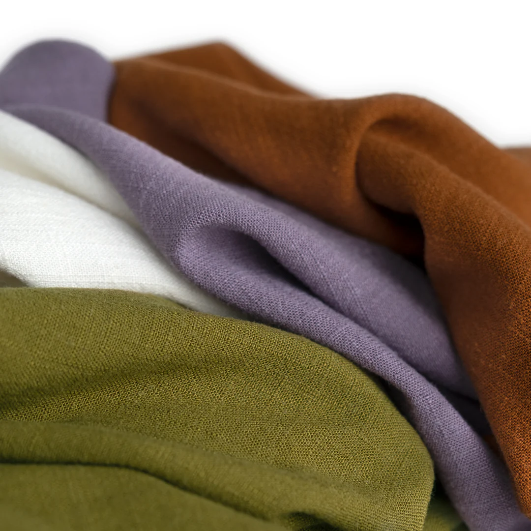 Viscose Linen Noil - Wisteria - Image 4
