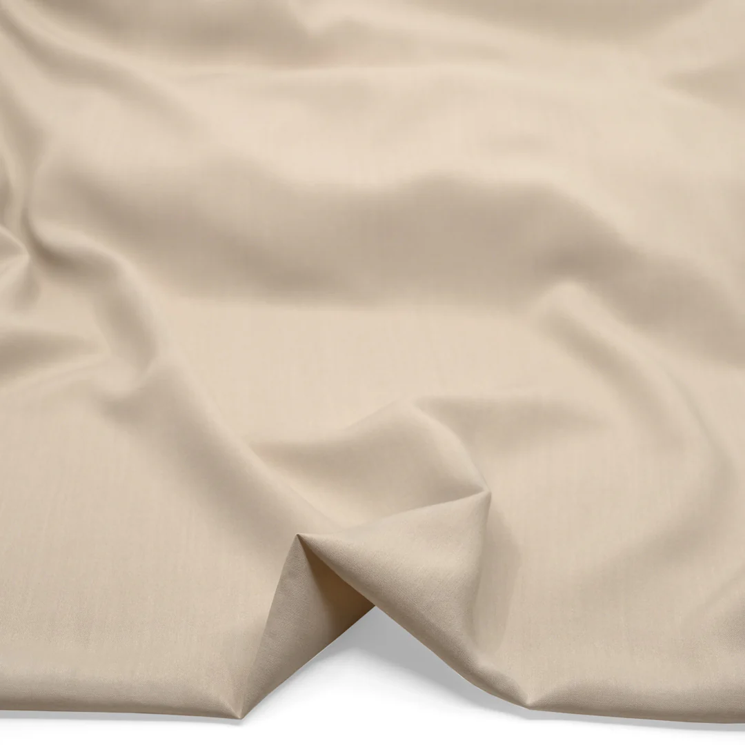 Viscose Poplin - Bone - Image 2