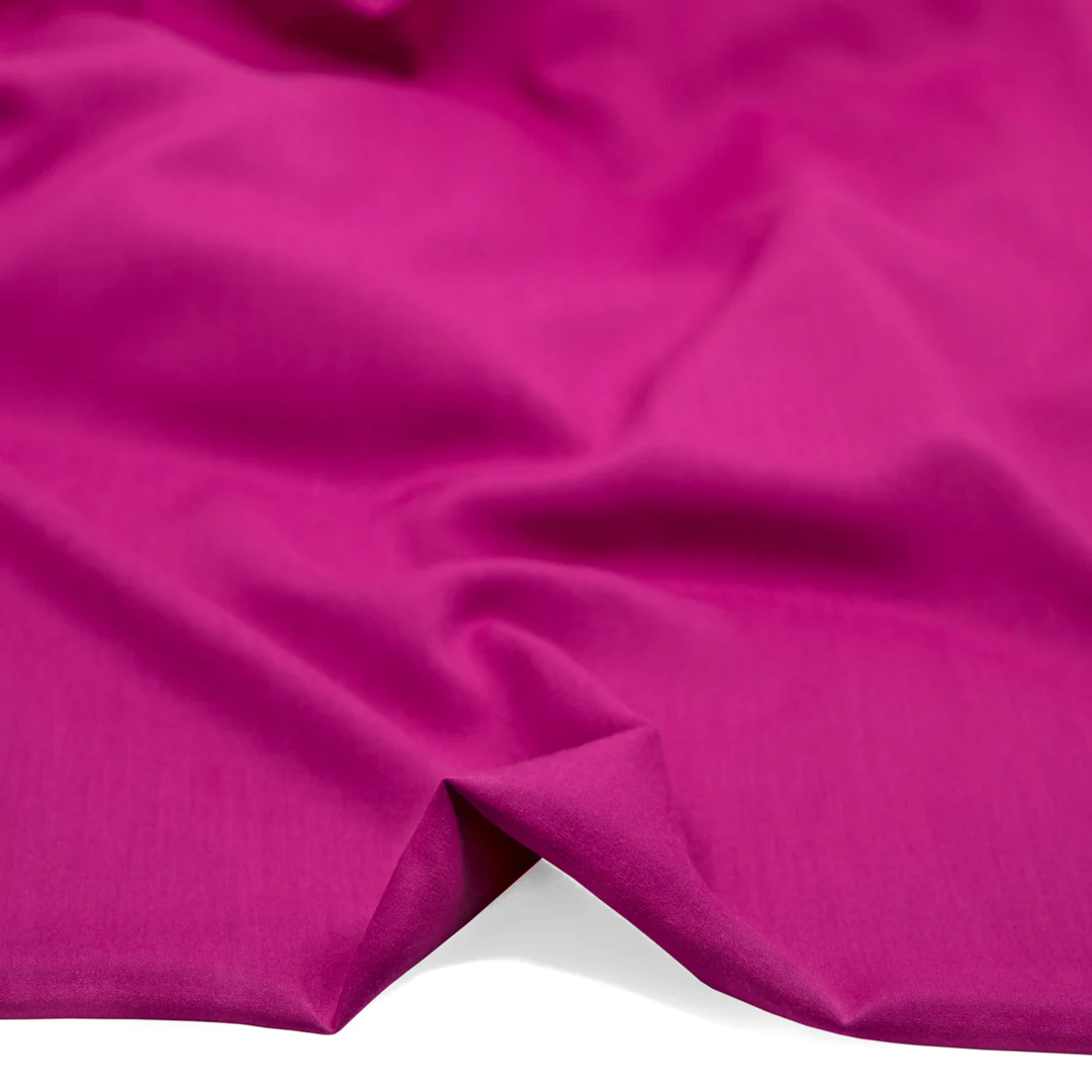 Viscose Poplin - Dragonfruit - Image 2