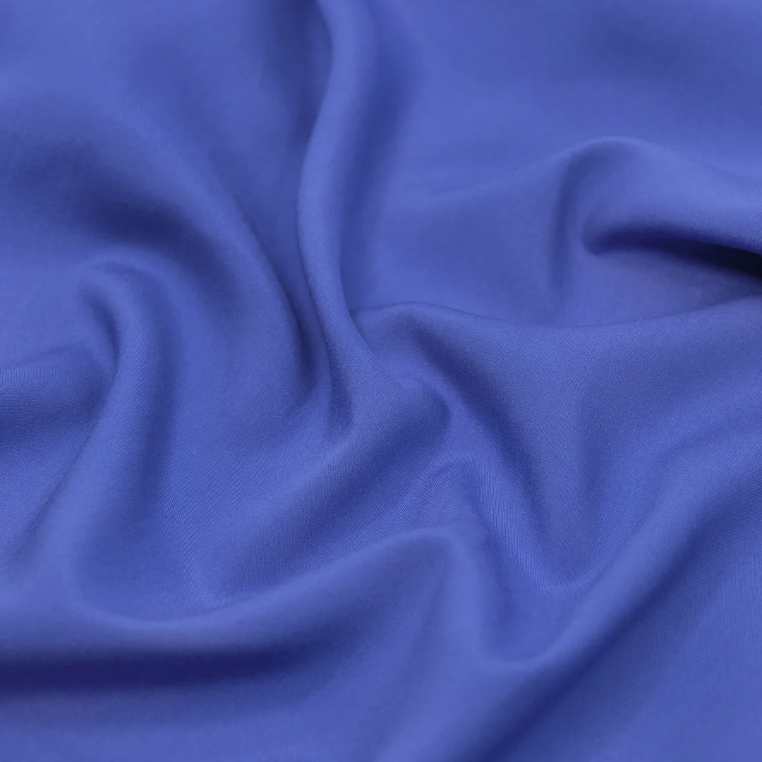 Viscose Poplin - Lapis - Image 2