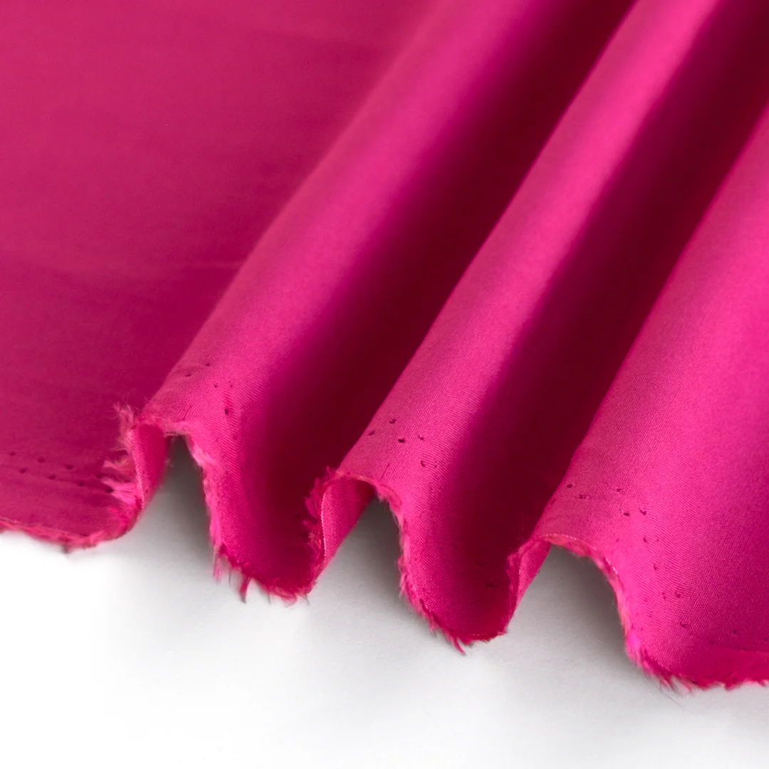 Viscose Poplin - Magenta Rose - Image 2