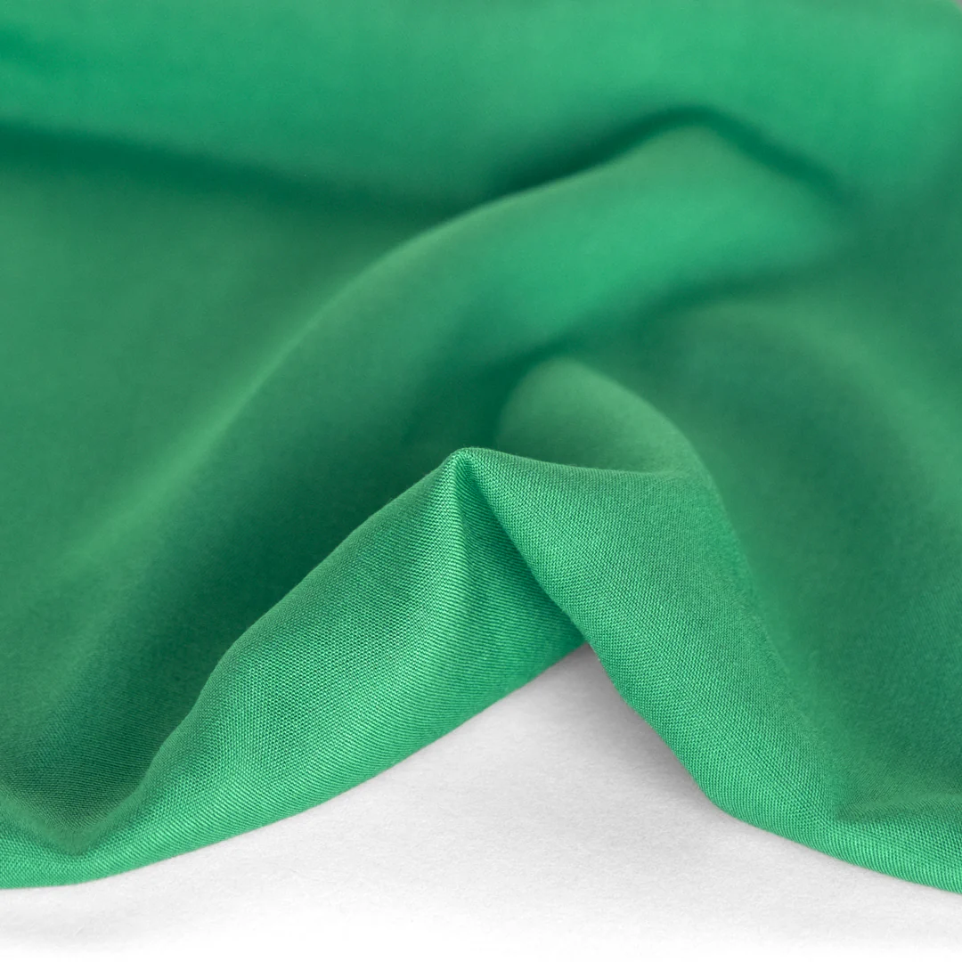 Viscose Poplin - Viridian Green