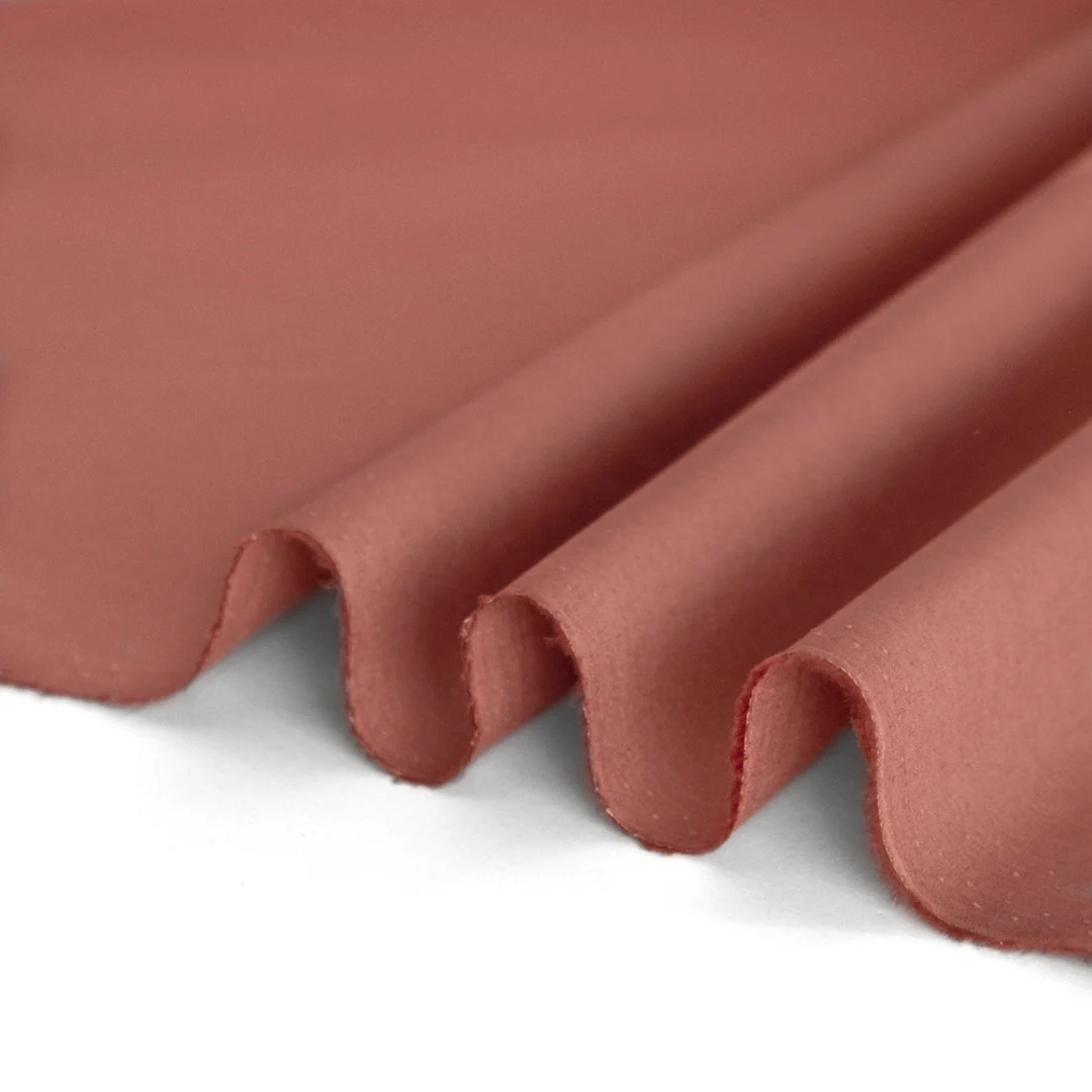 Washed Cotton Poplin - Rosewood - Image 2