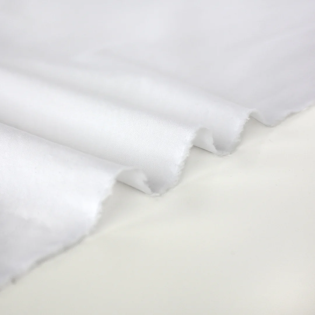Washed Cotton Poplin - White - Image 3