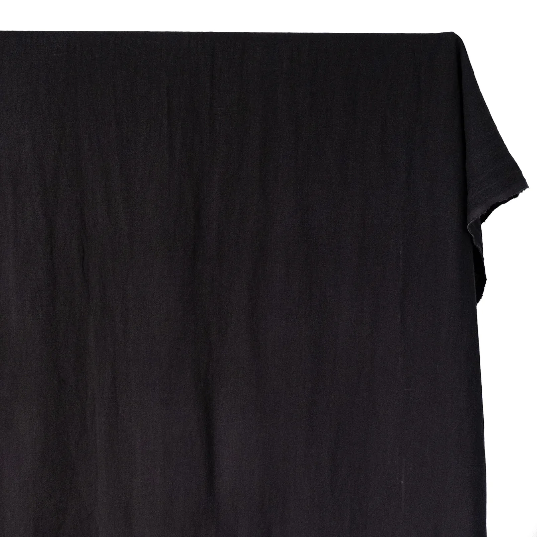 Washed Linen - Black - Image 3