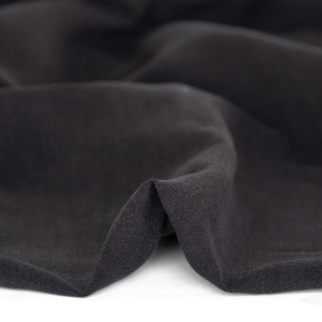 Washed Linen - Black