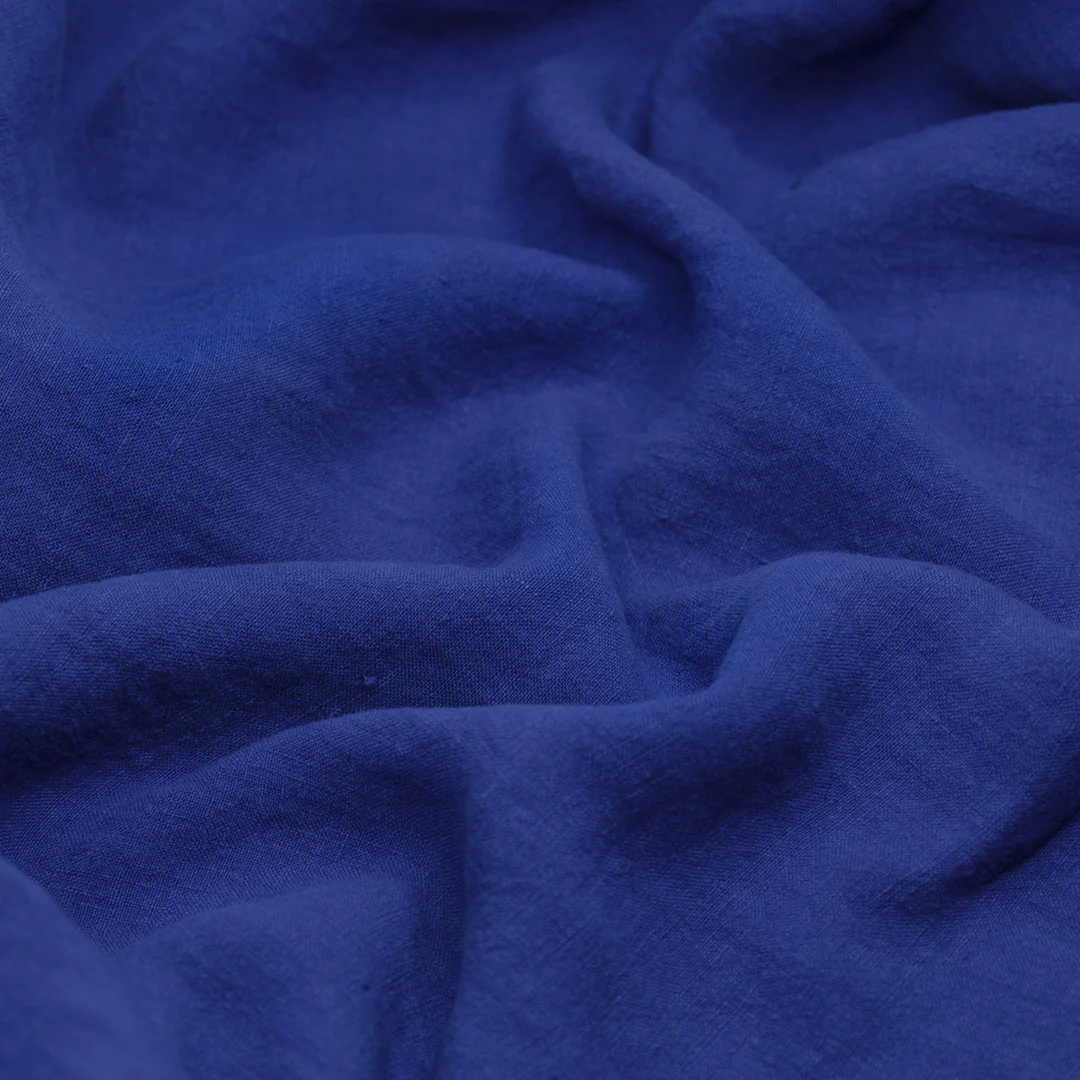 Washed Linen - Cobalt