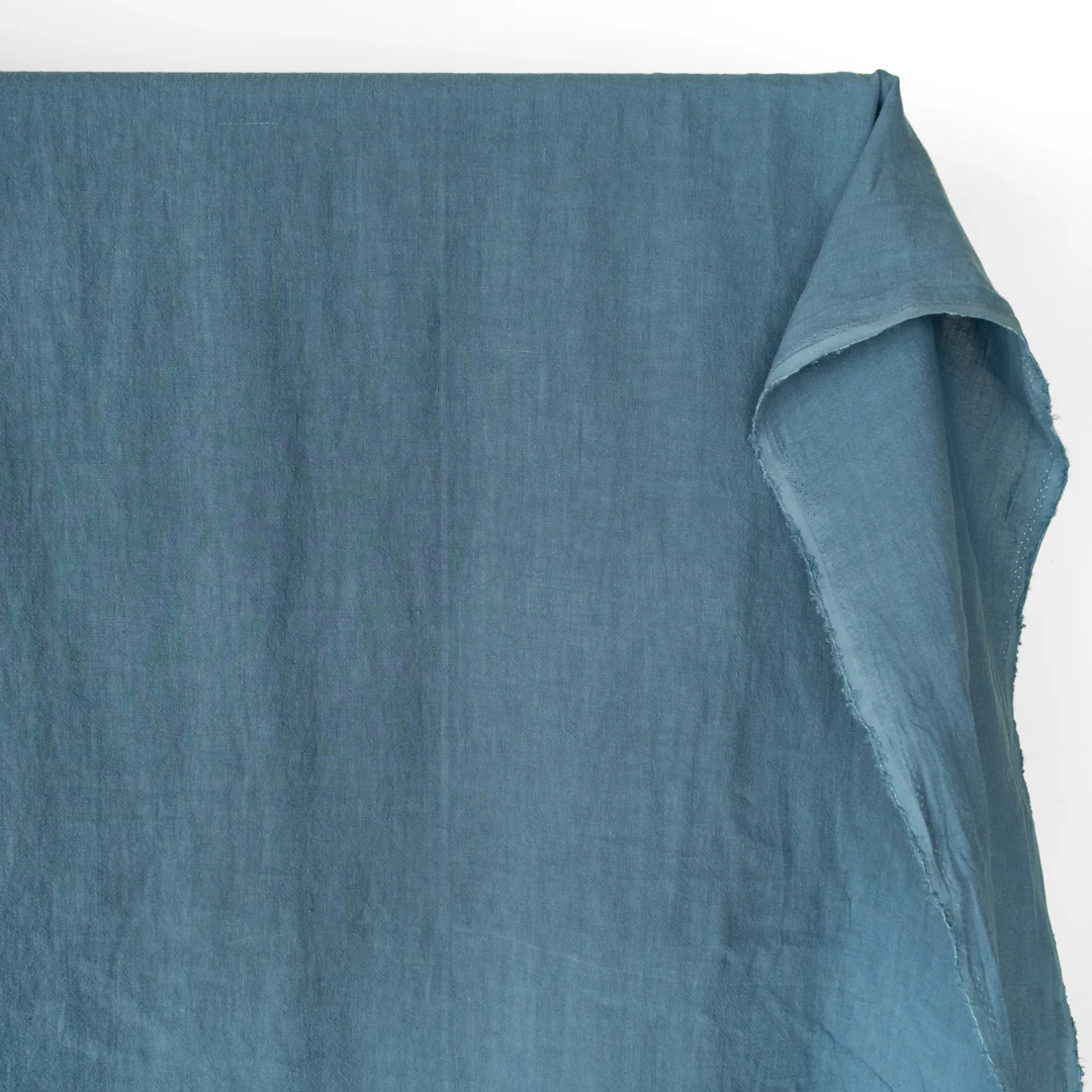 Washed Linen - Pacific Blue - Image 4