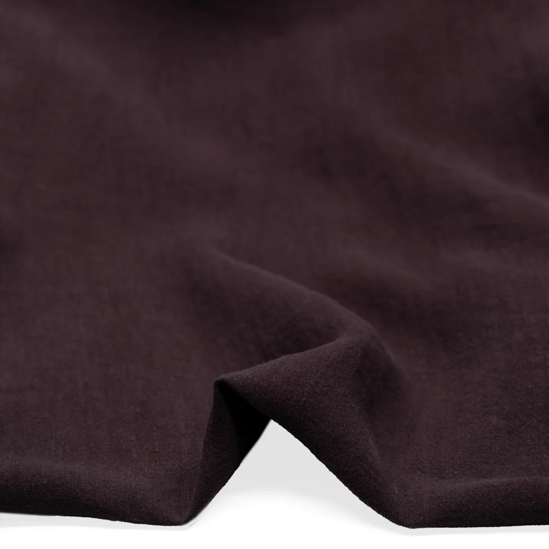 Washed Linen - Prune - Image 2