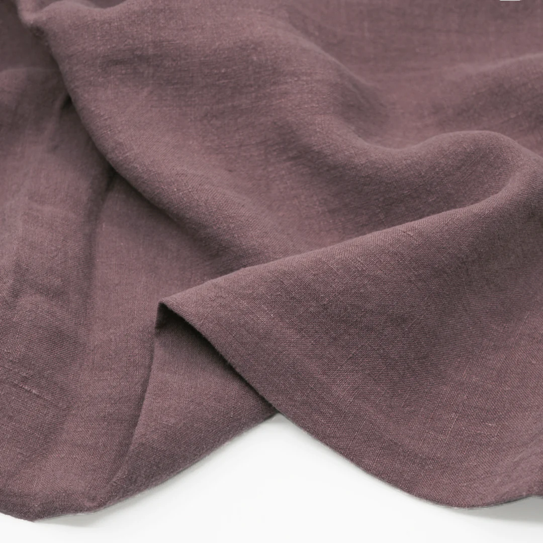 Washed Linen - Raisin - Image 2