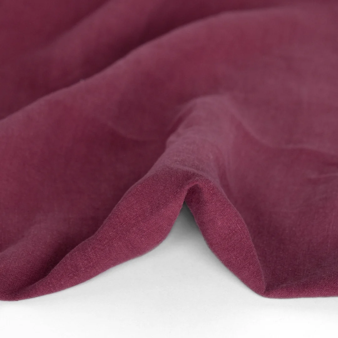 Washed Linen - Sangria