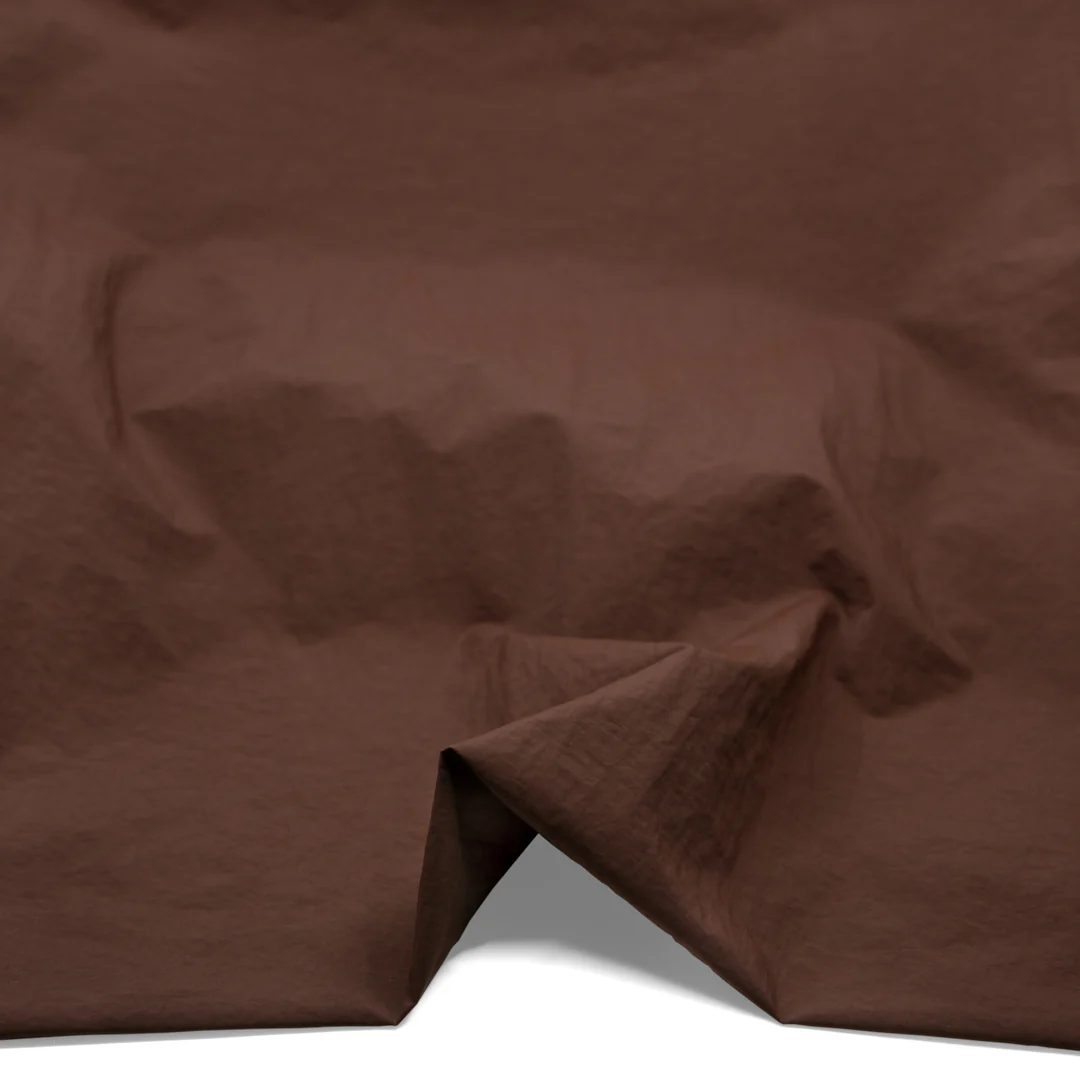 Water Resistant Nylon Taslan - Brownie - Image 2