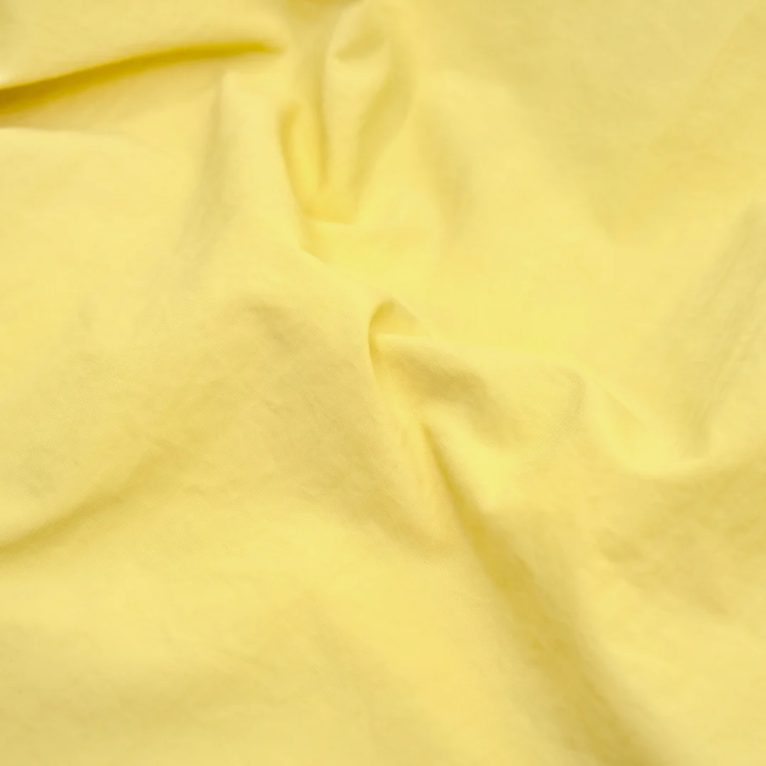 Water Resistant Nylon Taslon - Buttercup