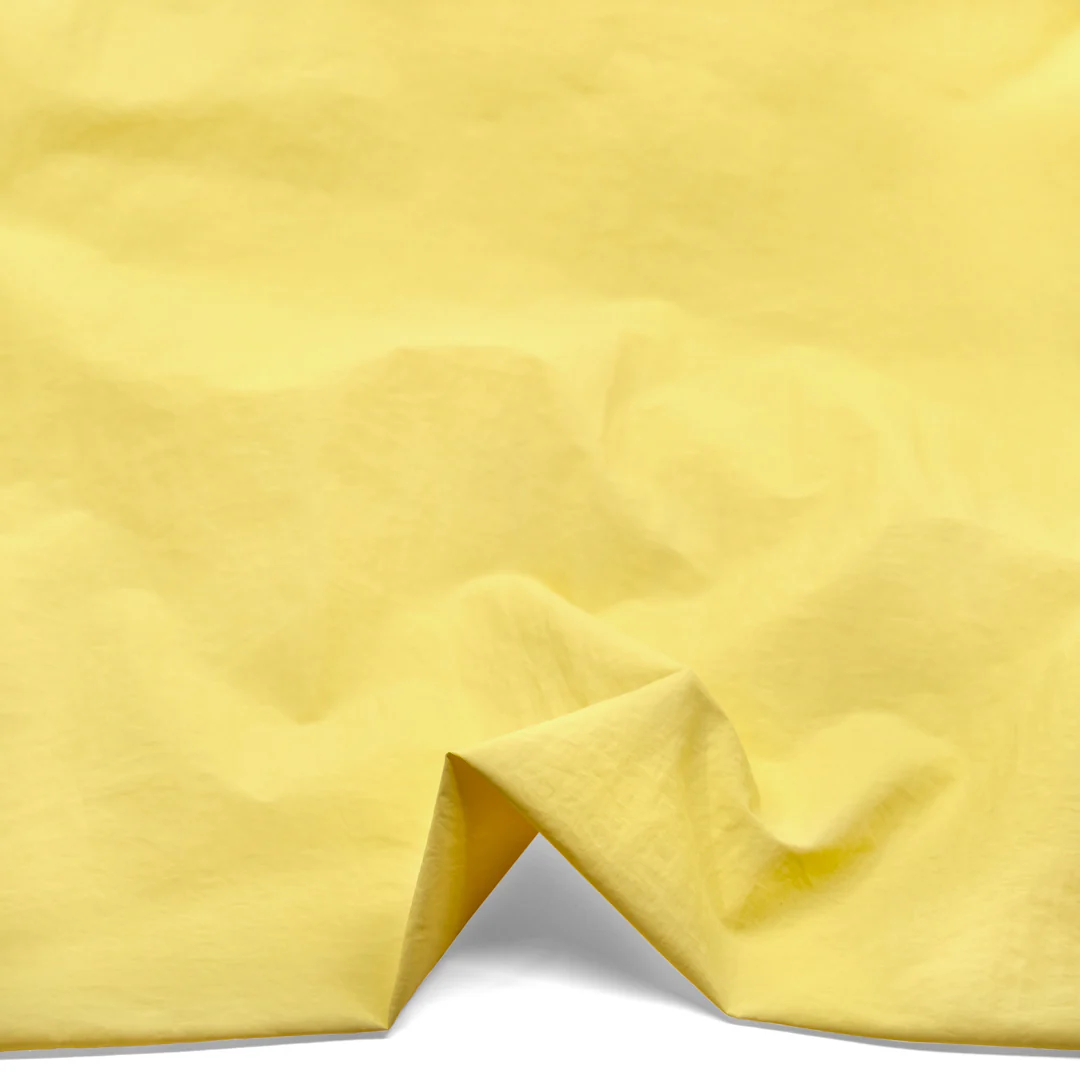 Water Resistant Nylon Taslon - Buttercup - Image 2