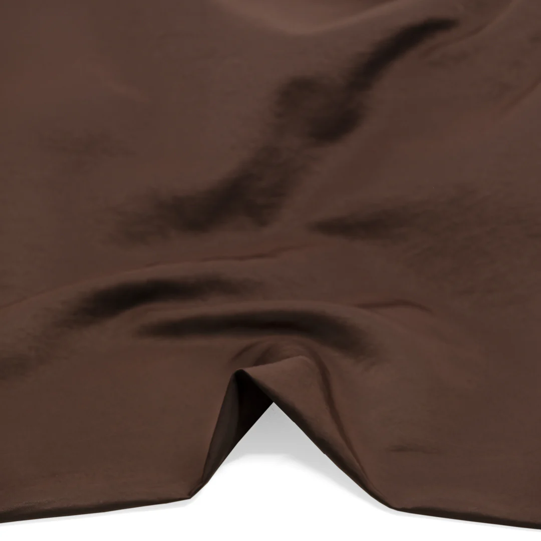 Water Resistant Nylon Twill - Coffee Liqueur - Image 2