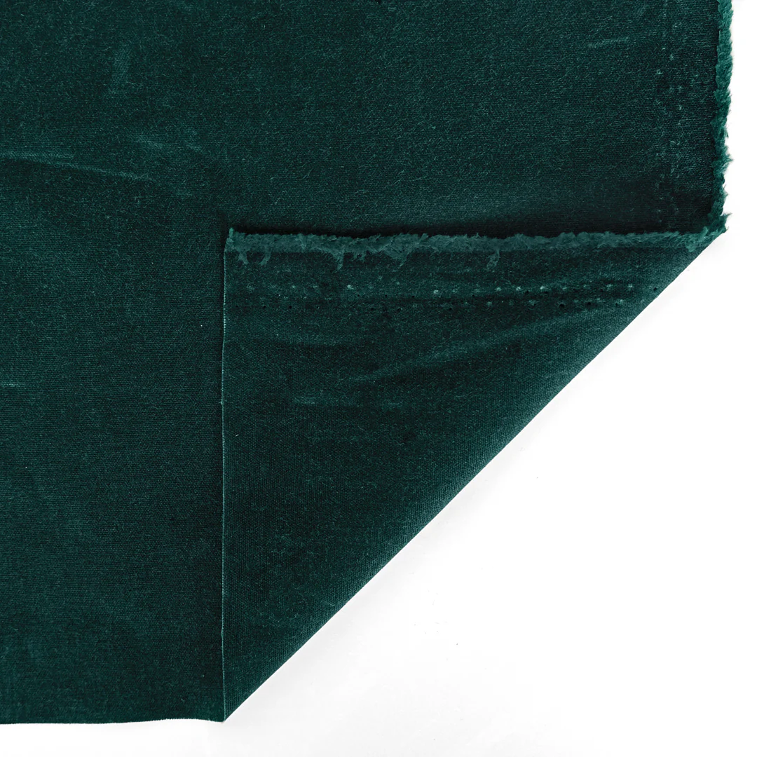 Waxed Cotton Canvas - Peacock - Image 2