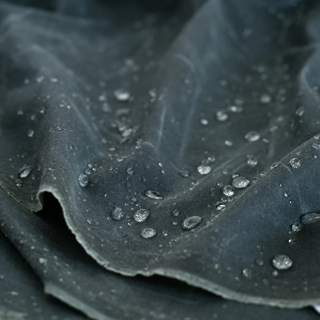 Waxed Cotton Canvas - Slate