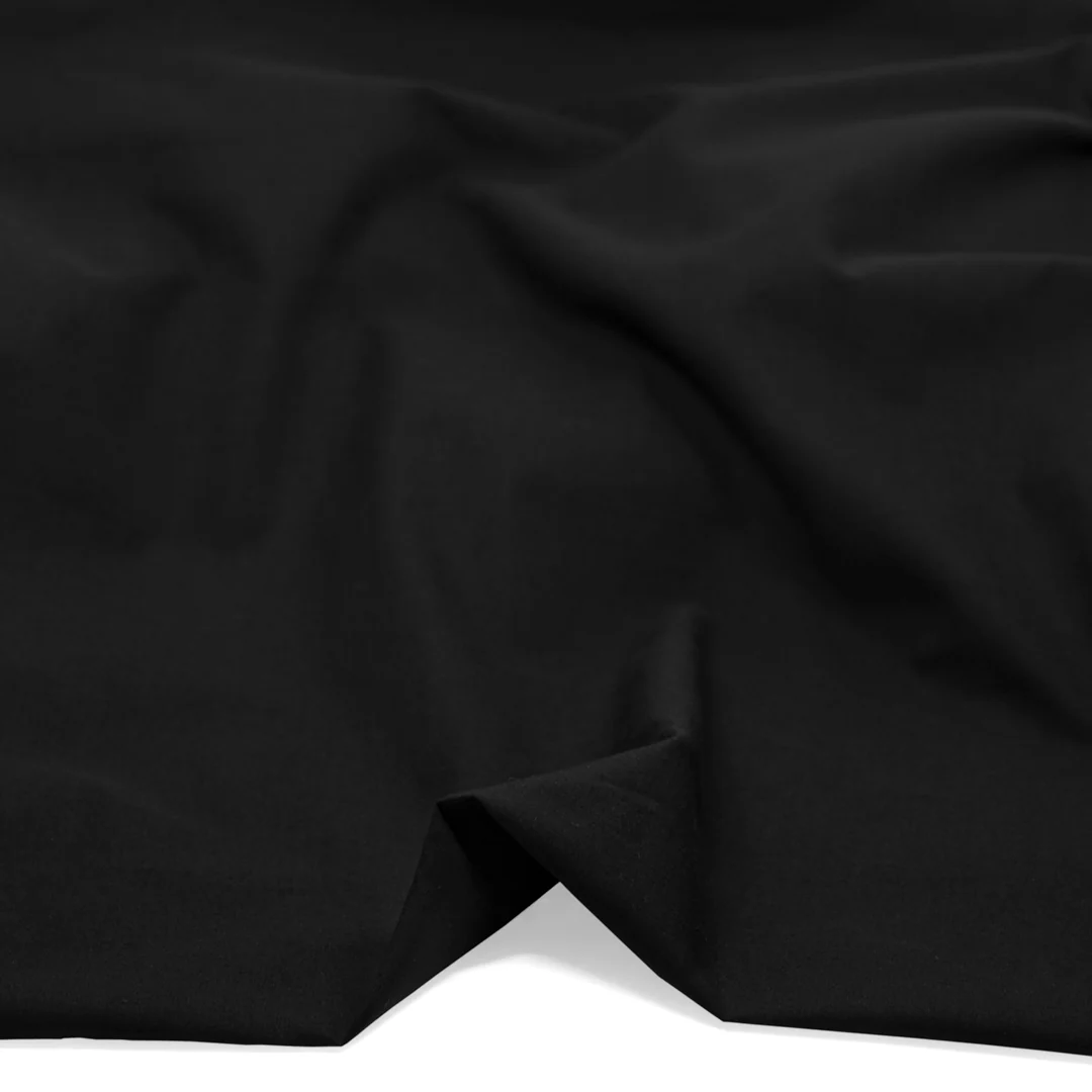 Weightless Cotton Voile - Black - Image 2