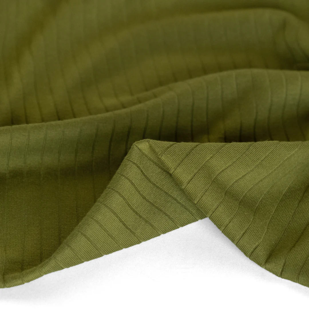 Wide Rib Knit - Caper