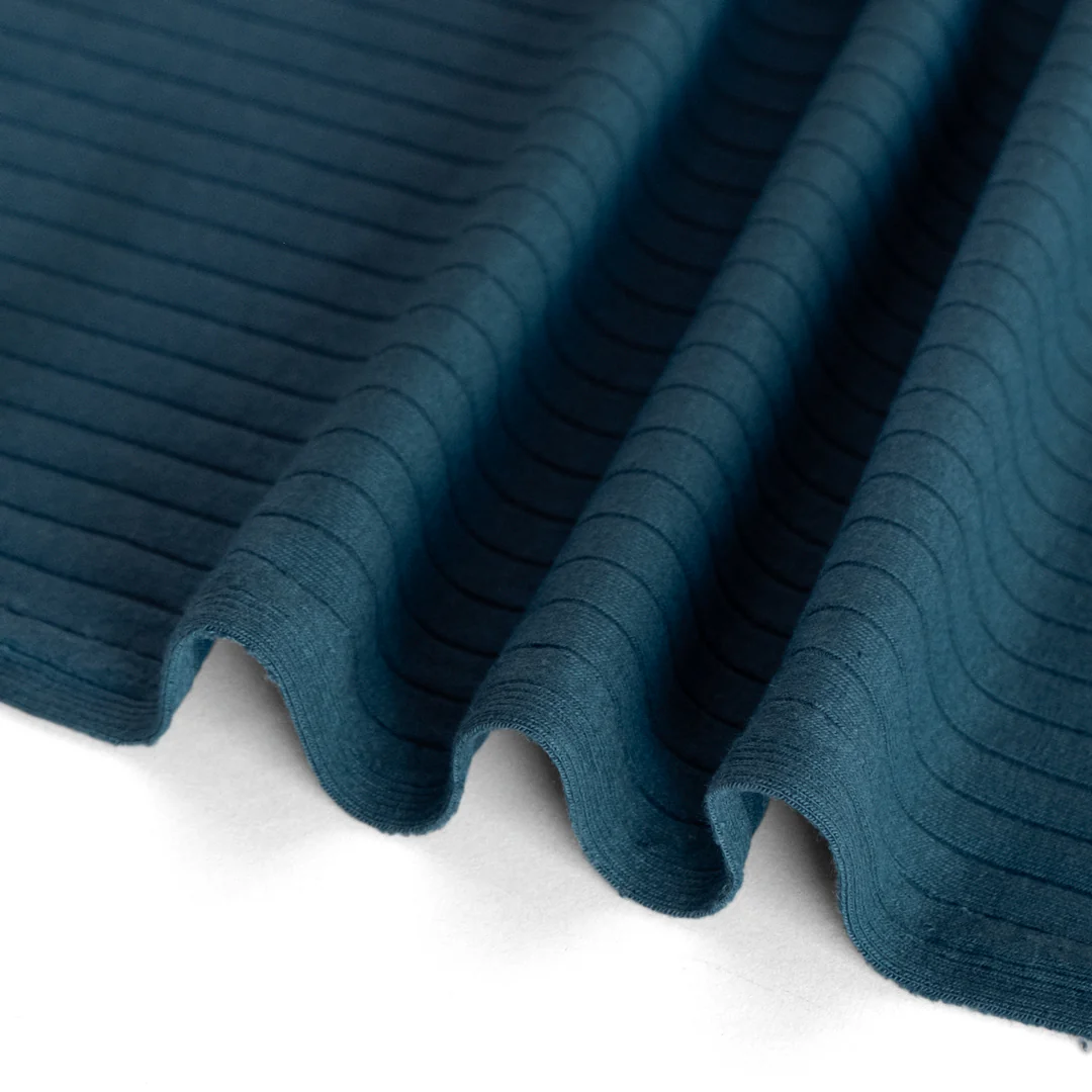 Wide Rib Knit - Lagoon - Image 2