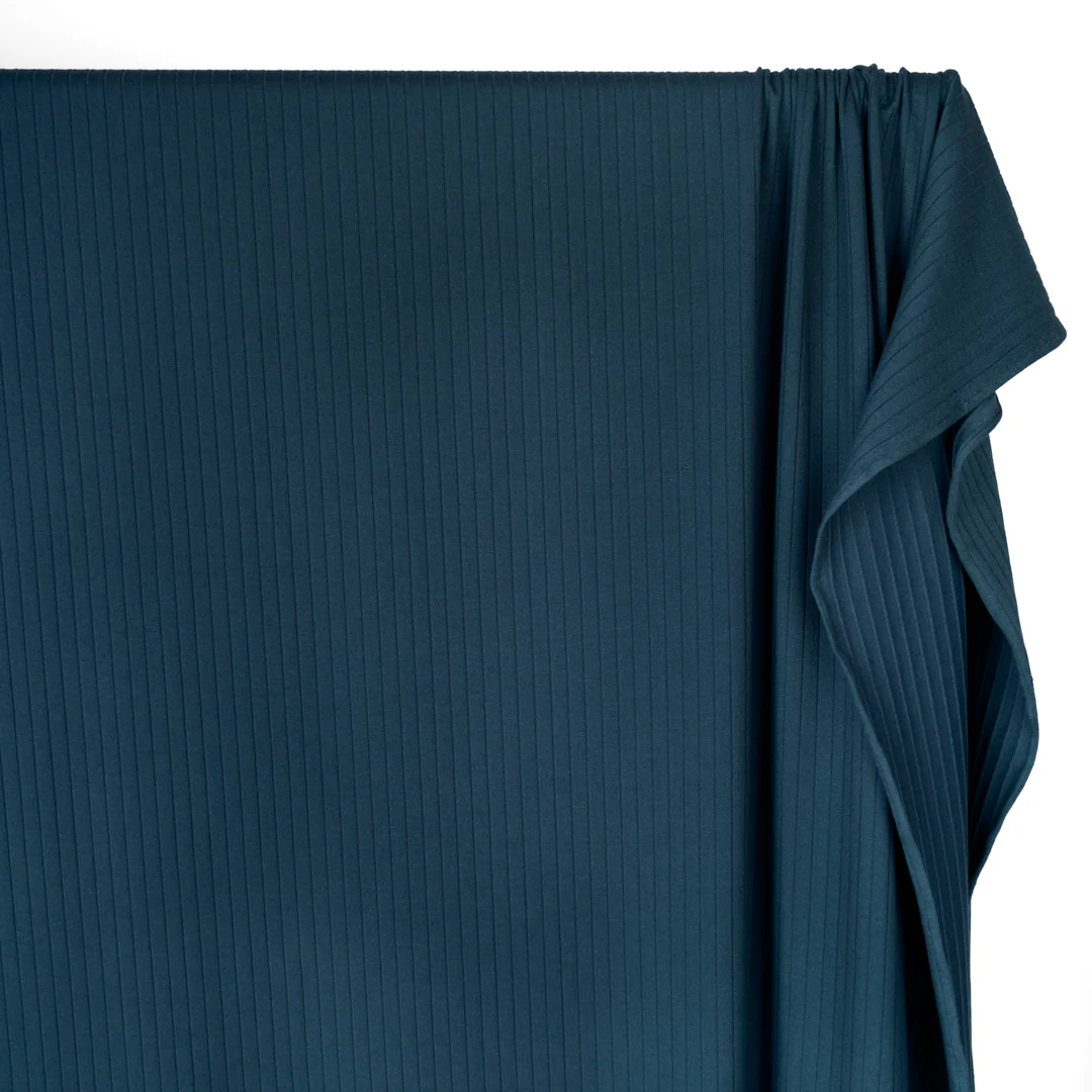 Wide Rib Knit - Lagoon - Image 3