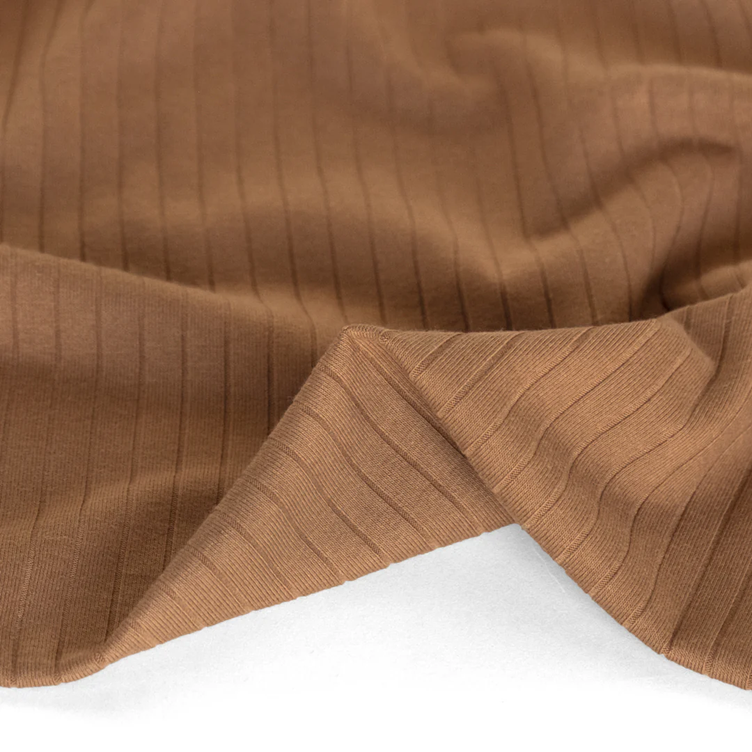 Wide Rib Knit - Milk Tea