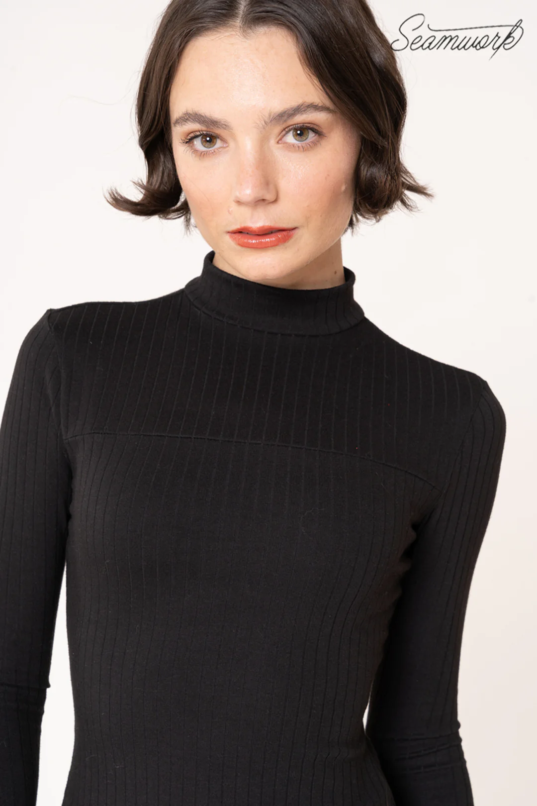 Wide Rib Knit - Milk Tea - Image 4