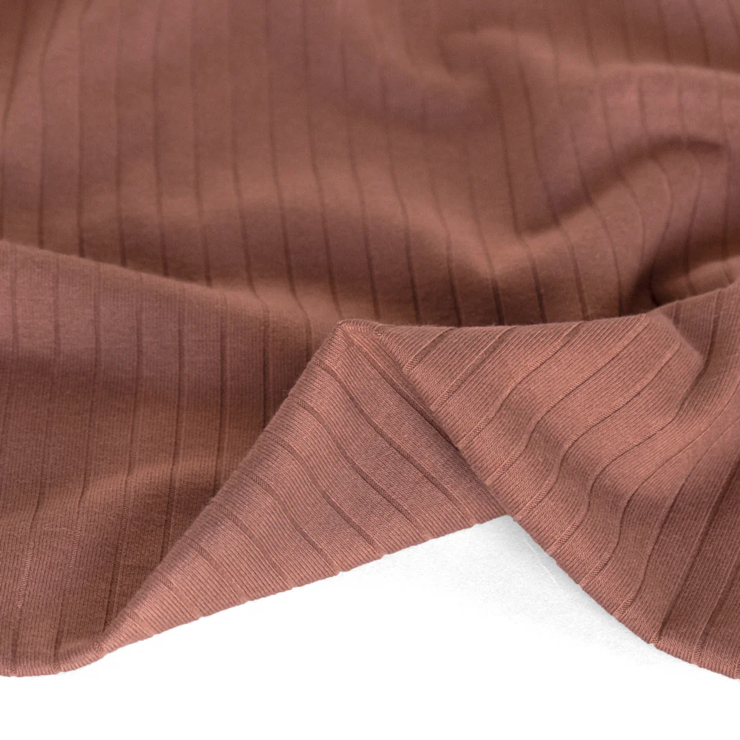 Wide Rib Knit - Nutmeg
