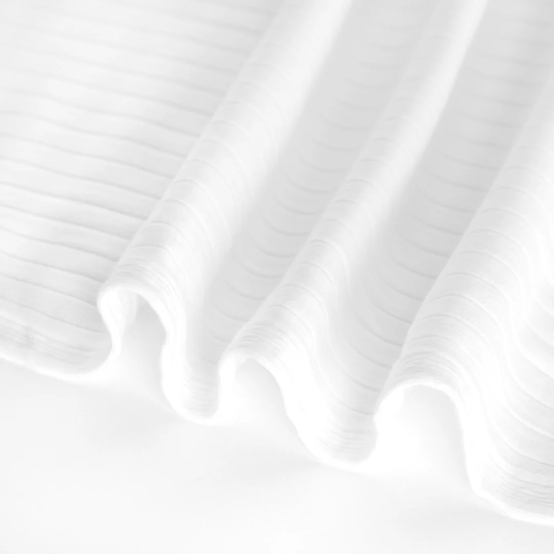 Wide Rib Knit - White - Image 2