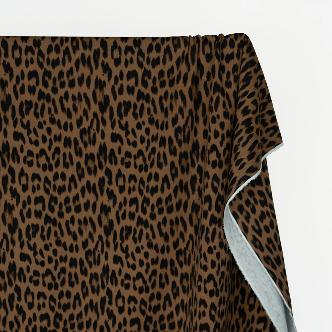 Wild One Printed 7oz Softened Organic Cotton - Acorn/Black - Image 3
