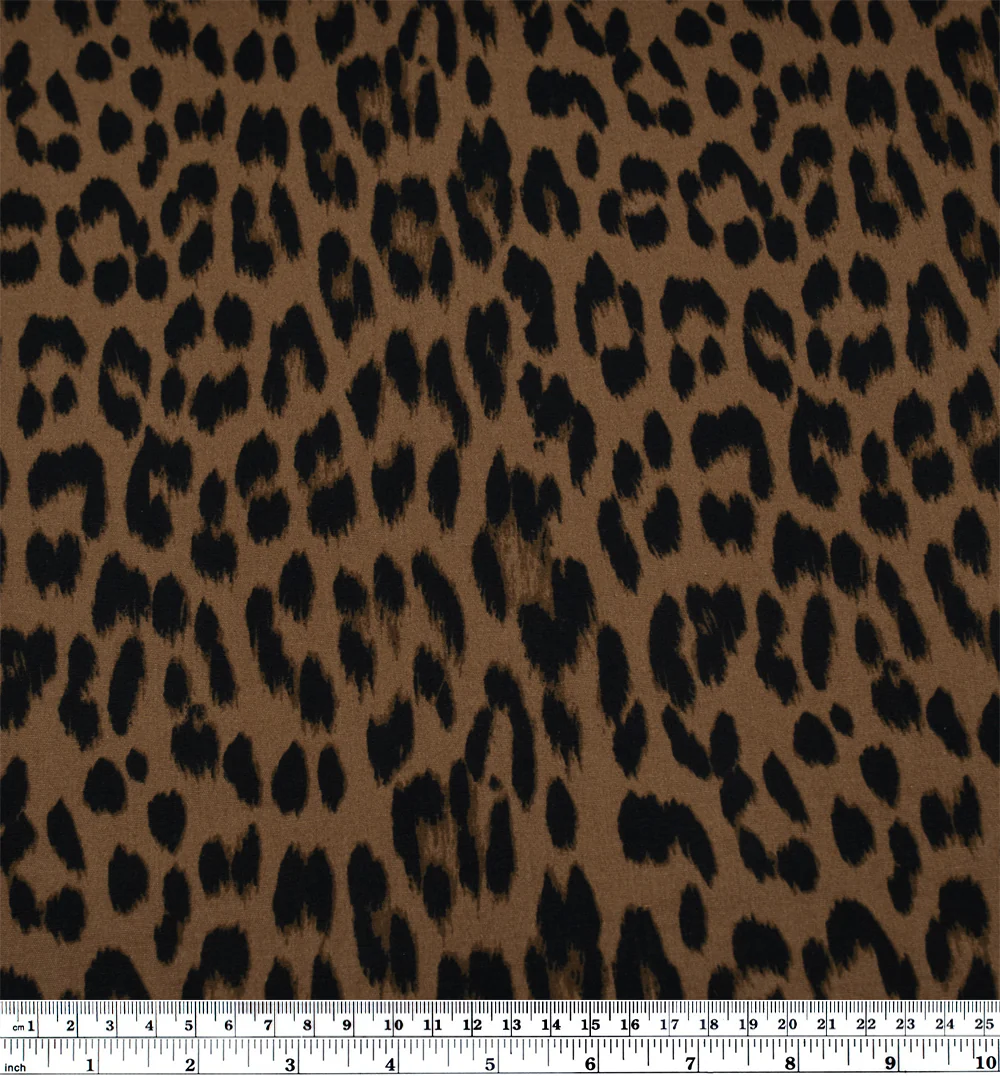 Wild One Printed 7oz Softened Organic Cotton - Acorn/Black - Image 4