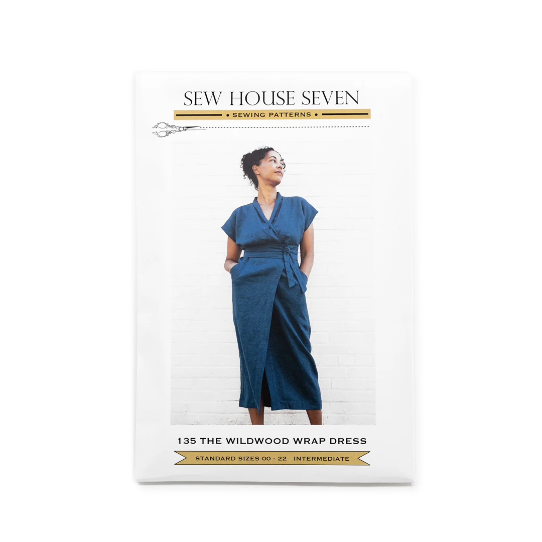 Wildwood Wrap Dress, 00 - 22 - Sew House Seven