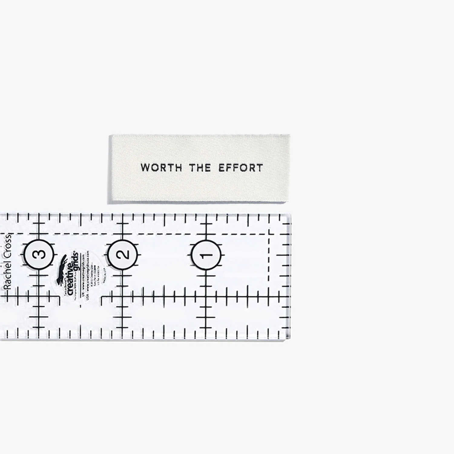 WORTH THE EFFORT Woven Labels - Image 3