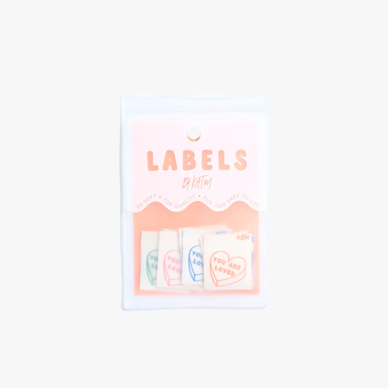 YOU ARE LOVED Woven Labels - Image 2