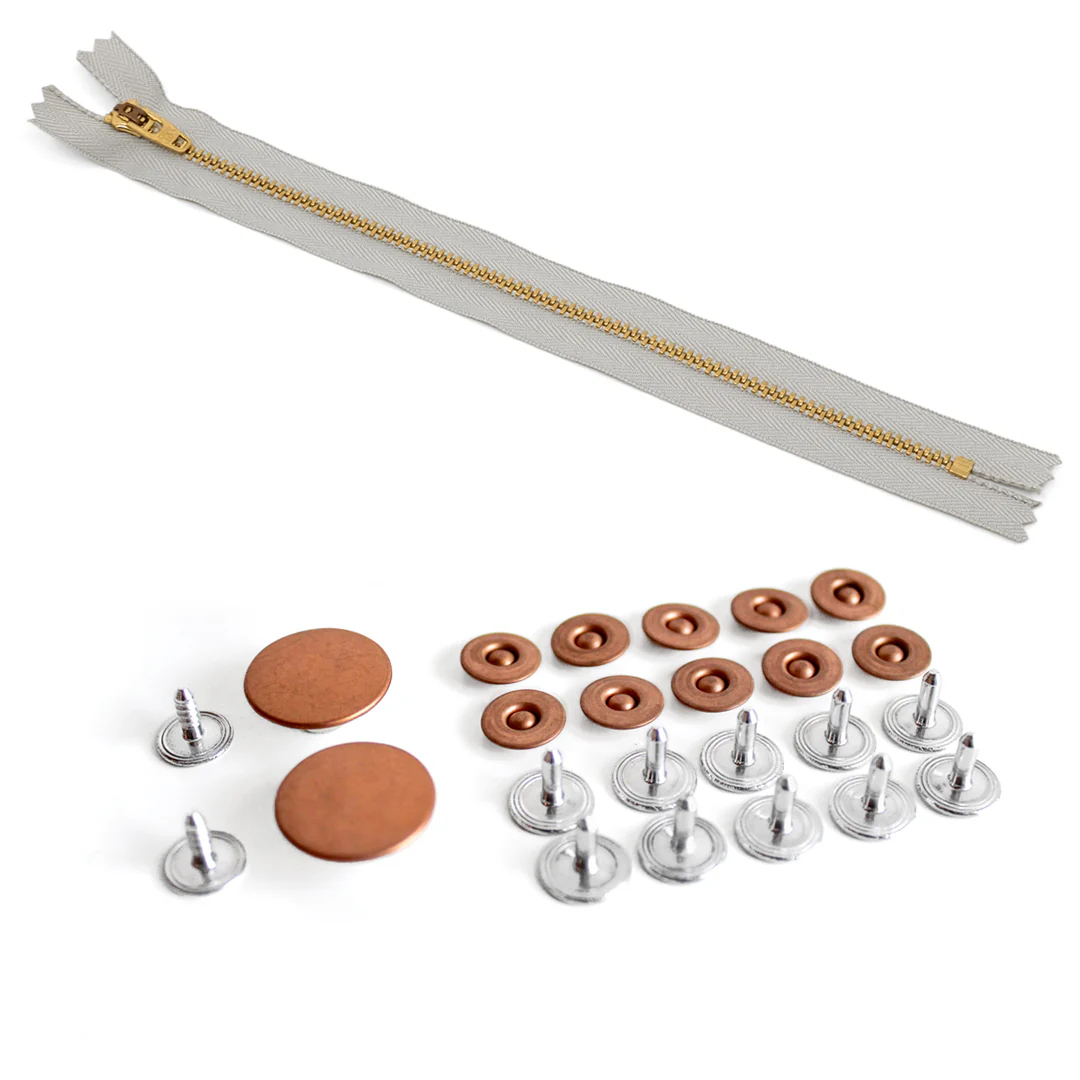 Zipper Fly Jeans Hardware Kit - Image 4