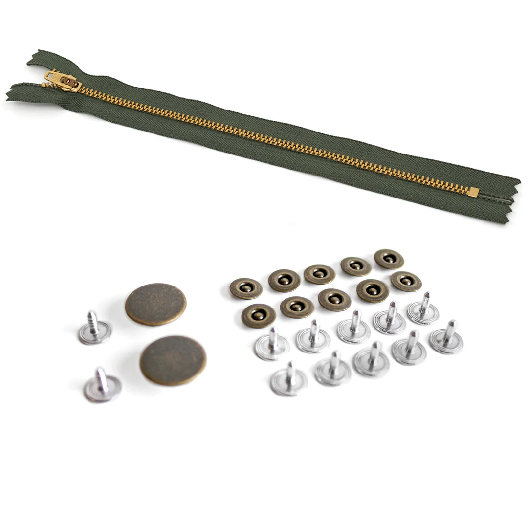 Zipper Fly Jeans Hardware Kit - Image 7