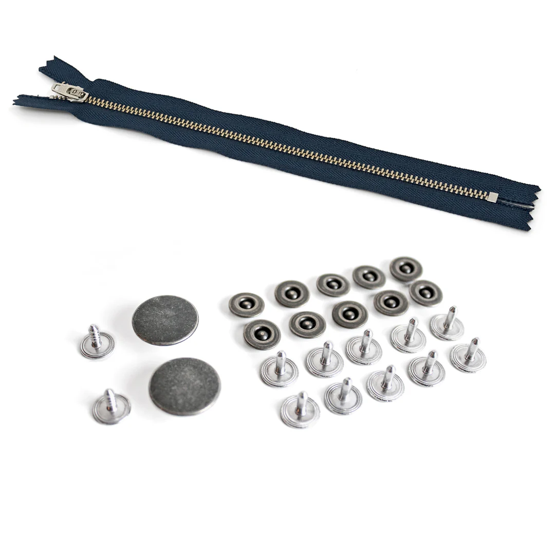 Zipper Fly Jeans Hardware Kit - Image 9