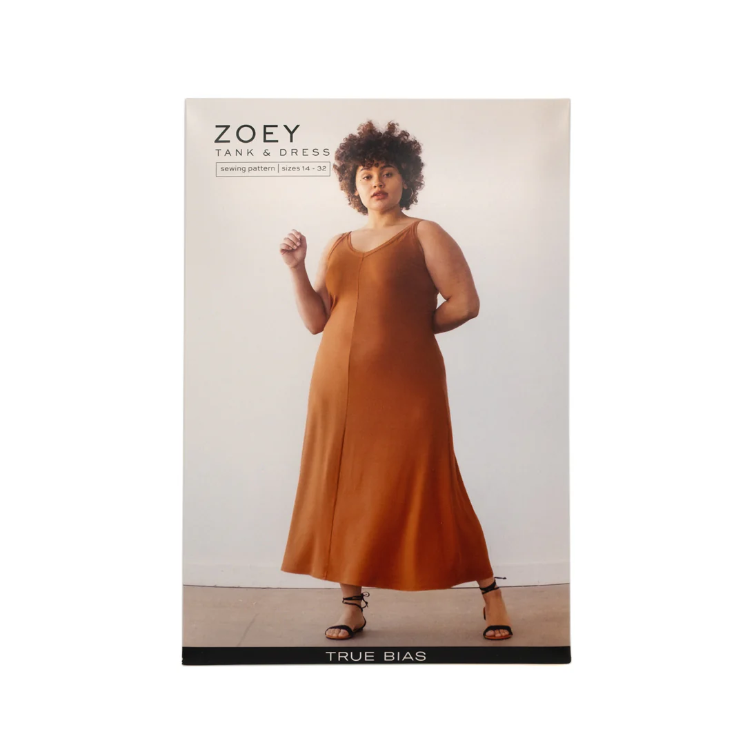 Zoey Tank & Dress - True Bias, Size 14-32
